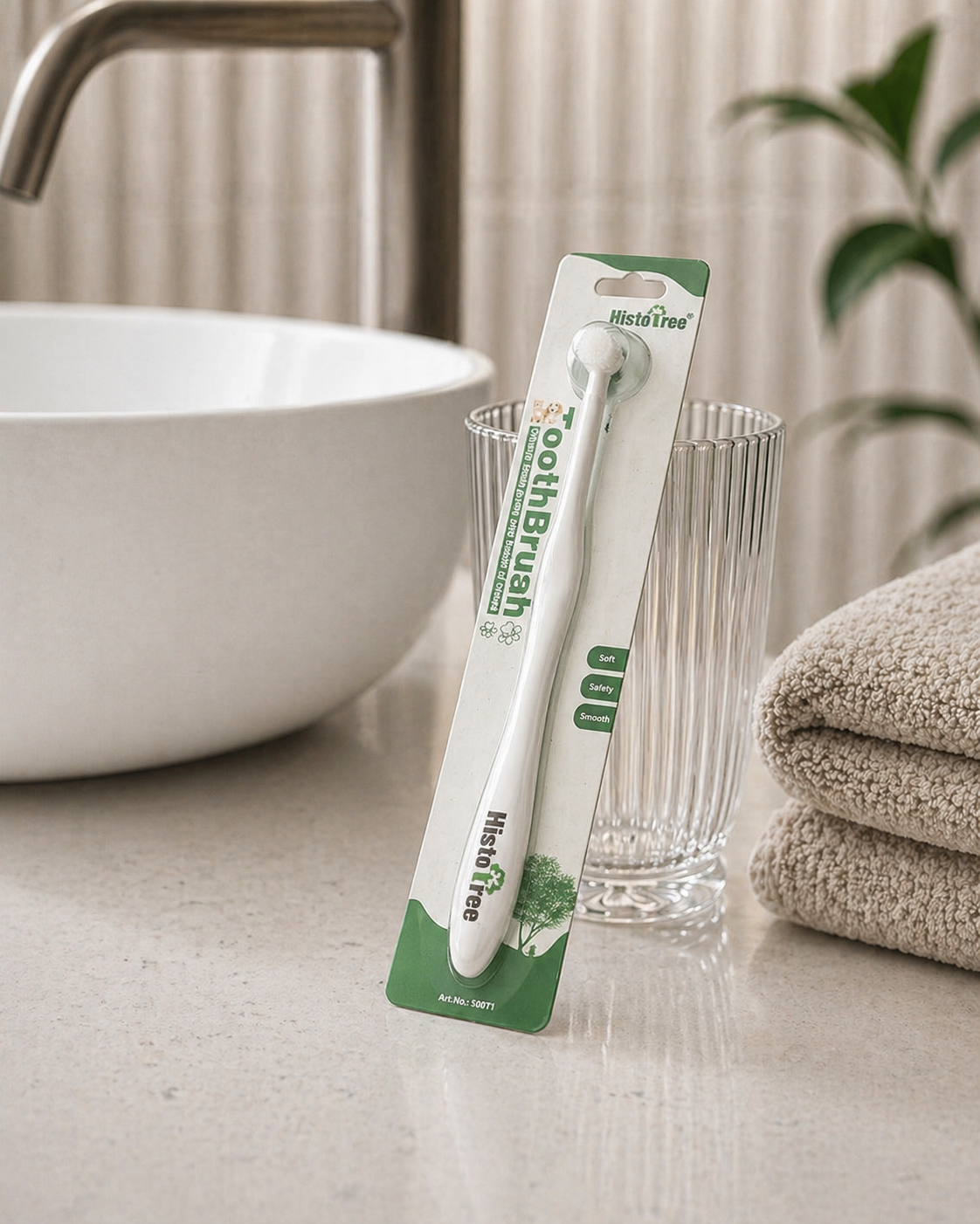 Soft Bristle Dog Toothbrush